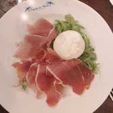 Burrata and Prosciutto Di Parma